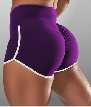 Dames Sport Shorts – Low Waist Yoga Shorts met Stretch en Quick Dry