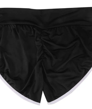 Dames Sport Shorts – Low Waist Yoga Shorts met Stretch en Quick Dry