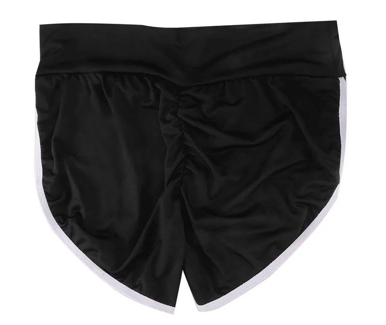 Dames Sport Shorts – Low Waist Yoga Shorts met Stretch en Quick Dry