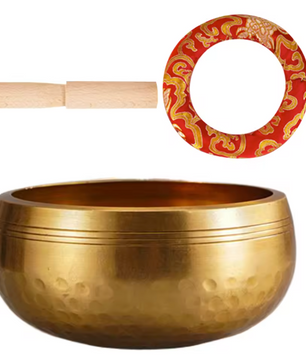 Tibetaanse Klankschaal Set – Meditatie Kom voor Yoga, Mindfulness en Ontspanning