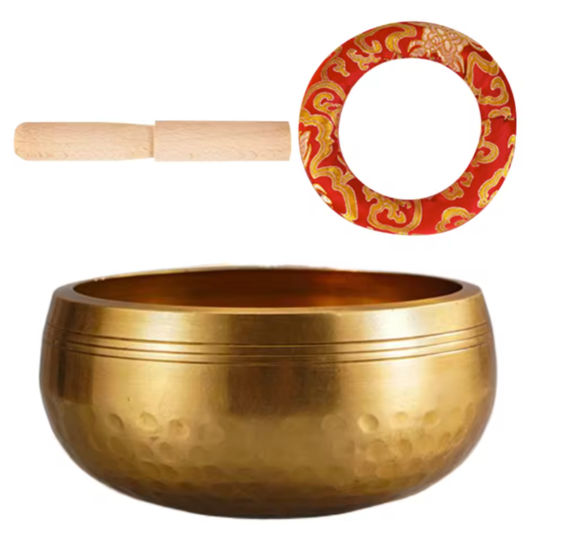 Tibetaanse Klankschaal Set – Meditatie Kom voor Yoga, Mindfulness en Ontspanning
