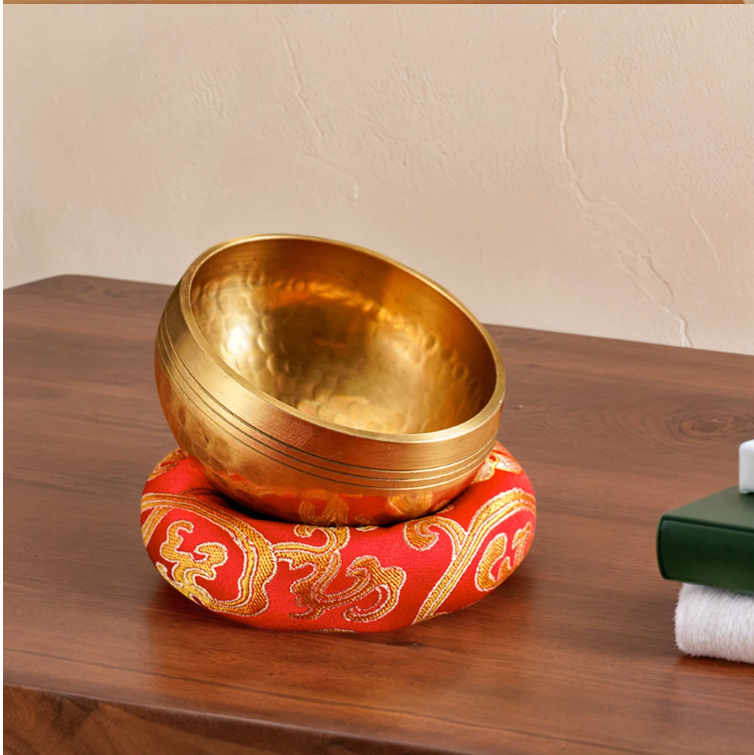 Tibetaanse Klankschaal Set – Meditatie Kom voor Yoga, Mindfulness en Ontspanning