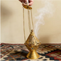 Hangende Wierookbrander – Metalen Incense Burner met Ketting voor Meditatie en Aromatherapie