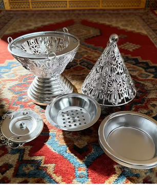 Hangende Wierookbrander – Metalen Incense Burner met Ketting voor Meditatie en Aromatherapie