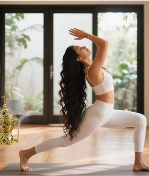 Hangende Aromabrander – Luxe Wierookhouder voor Meditatie en Yoga