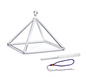 Kristallen Klankpiramide – Quartz Sound Healing Instrument voor Meditatie en Yoga