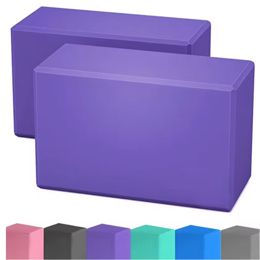 Yoga Blok – Lichtgewicht Foam Yoga Brick voor Pilates, Stretching en Massage