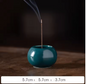 Keramische Wierookhouder – Compacte Incense Brander voor Meditatie en Theeceremonie