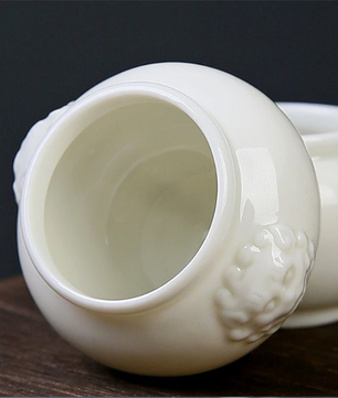 Keramische Wierookhouder – Compacte Incense Brander voor Meditatie en Theeceremonie