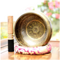 Tibetaanse Klankschaal – Handgemaakte Messing Singing Bowl voor Meditatie en Sound Healing