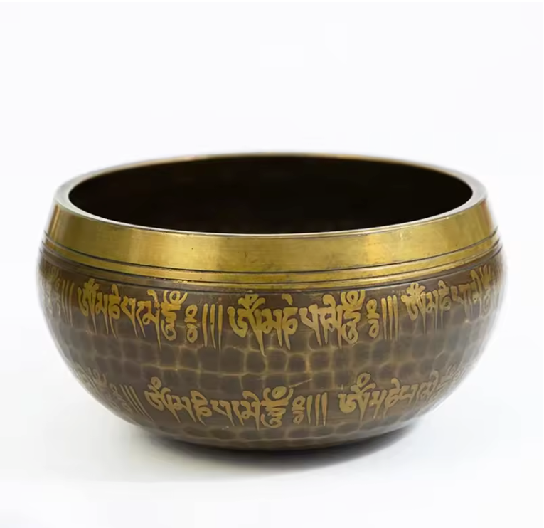 Tibetaanse Klankschaal – Handgemaakte Messing Singing Bowl voor Meditatie en Sound Healing