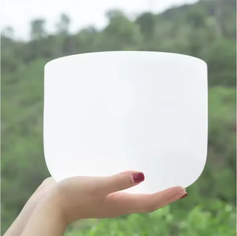 Kristallen Klankschaal 432Hz – Quartz Singing Bowl voor Yoga, Meditatie en Sound Healing