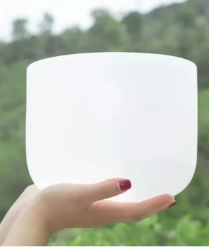 Kristallen Klankschaal 432Hz – Quartz Singing Bowl voor Yoga, Meditatie en Sound Healing