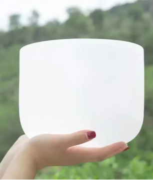 Kristallen Klankschaal 432Hz – Quartz Singing Bowl voor Yoga, Meditatie en Sound Healing