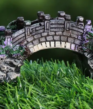 Aquarium Brug Decoratie – Hars Prieel en Rotstuin Ornament voor Vissentank
