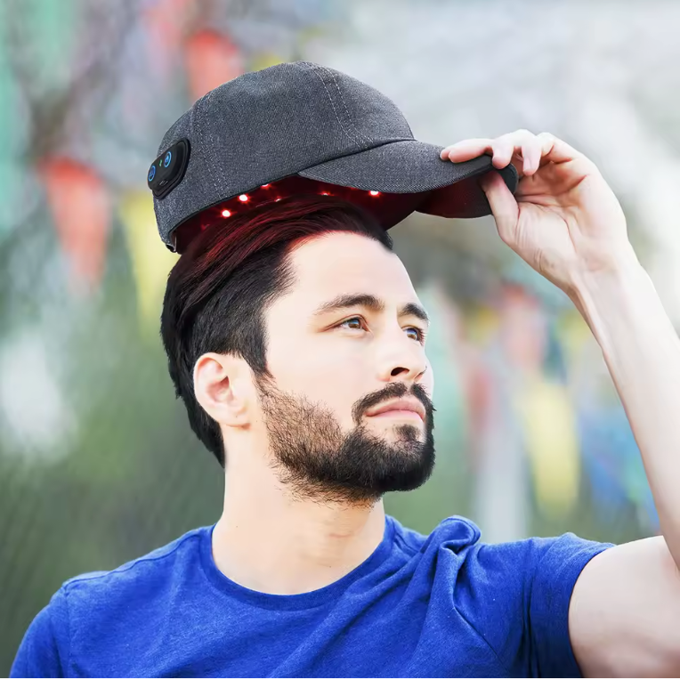 LED Haargroei Cap – Rood en Infrarood Lichttherapie 660nm/850nm