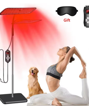 LED Lichttherapie Paneel – Rood en Infrarood Lamp 660nm/850nm met Timer