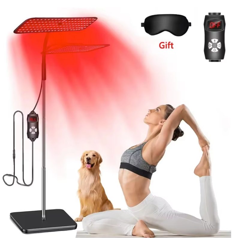 LED Lichttherapie Paneel – Rood en Infrarood Lamp 660nm/850nm met Timer