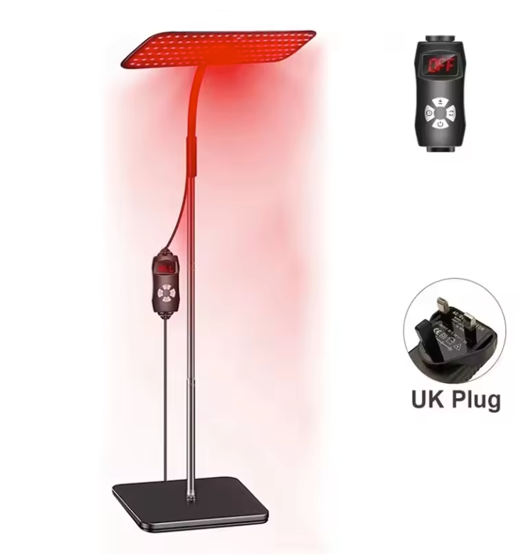 LED Lichttherapie Paneel – Rood en Infrarood Lamp 660nm/850nm met Timer