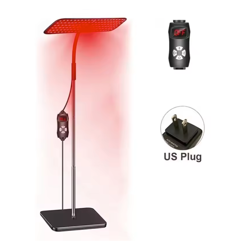 LED Lichttherapie Paneel – Rood en Infrarood Lamp 660nm/850nm met Timer
