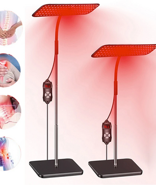 LED Lichttherapie Paneel – Rood en Infrarood Lamp 660nm/850nm met Timer