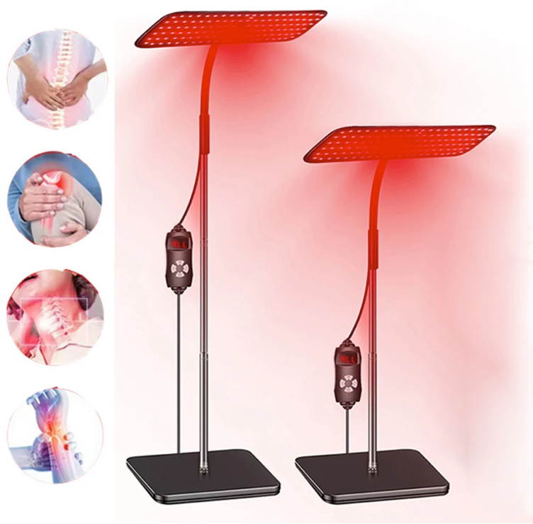 LED Lichttherapie Paneel – Rood en Infrarood Lamp 660nm/850nm met Timer