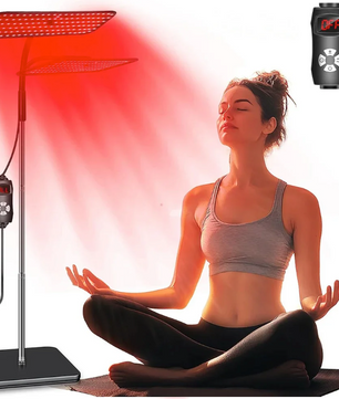 LED Lichttherapie Paneel – Rood en Infrarood Lamp 660nm/850nm met Timer