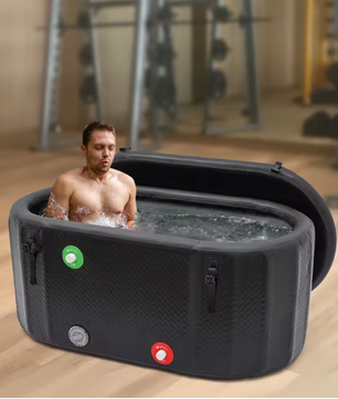 Opblaasbaar IJsbad – Grote Cold Plunge Tub 370L met Pomp