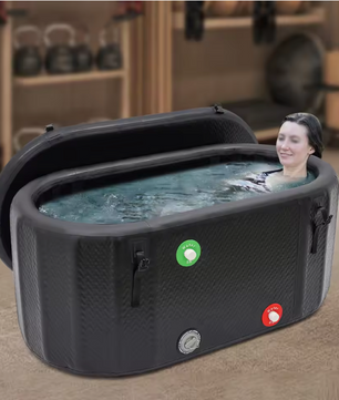 Opblaasbaar IJsbad – Grote Cold Plunge Tub 370L met Pomp