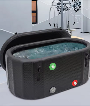Opblaasbaar IJsbad – Grote Cold Plunge Tub 370L met Pomp