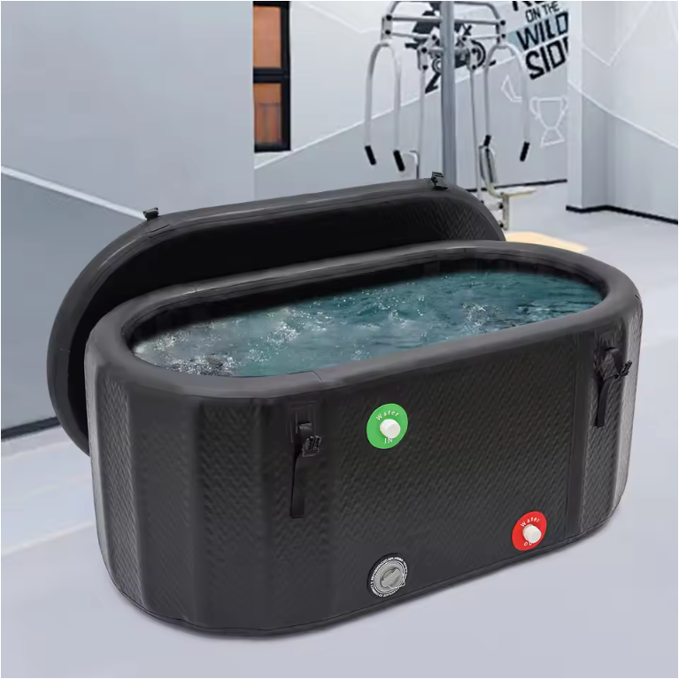Opblaasbaar IJsbad – Grote Cold Plunge Tub 370L met Pomp