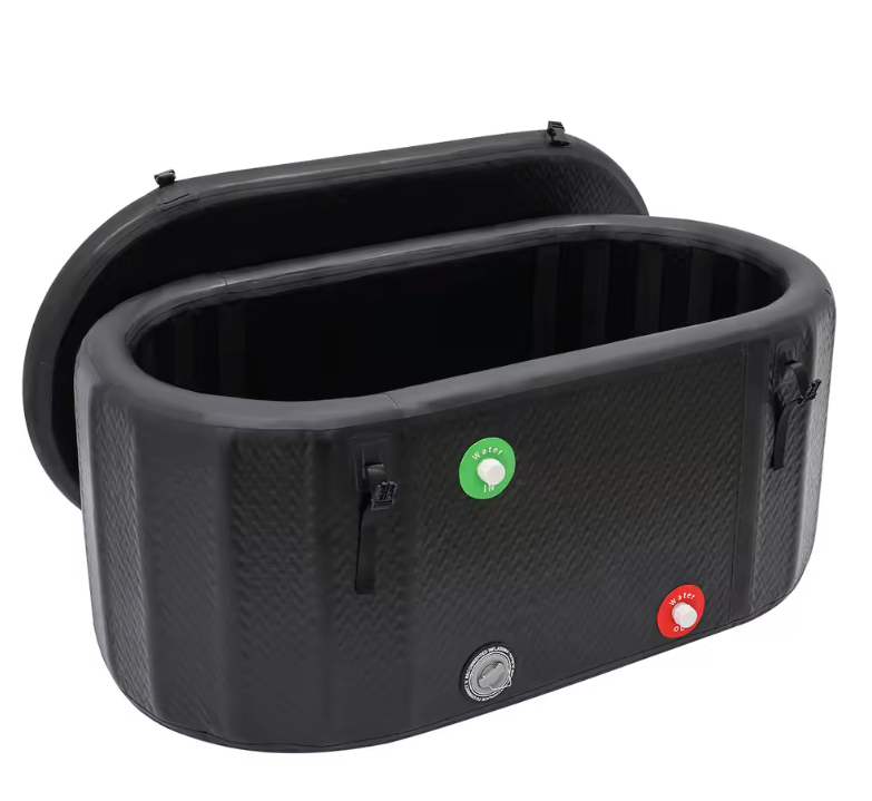 Opblaasbaar IJsbad – Grote Cold Plunge Tub 370L met Pomp