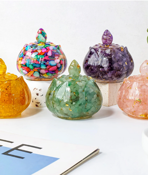 Kristallen Reiki Kom – Natuurlijke Healing Bowl voor Meditatie en Energie Reiniging