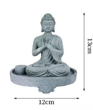 Boeddha Wierookhouder – Mediterende Zen Statue voor Meditatie en Feng Shui Decoratie