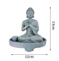 Boeddha Wierookhouder – Mediterende Zen Statue voor Meditatie en Feng Shui Decoratie