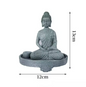 Boeddha Wierookhouder – Mediterende Zen Statue voor Meditatie en Feng Shui Decoratie