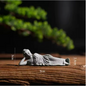 Boeddha Beeld Set – Zandsteen Look Zen Decoratie voor Meditatie en Spirituele Ruimte