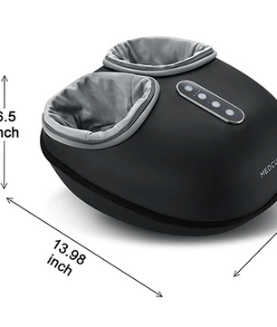 Shiatsu Voetmassage Apparaat – Elektrische Voetmassager met Warmte en Drukmassage