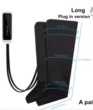 Elektrische Beenmassage – Luchtcompressie Leg Massager met Afstandsbediening