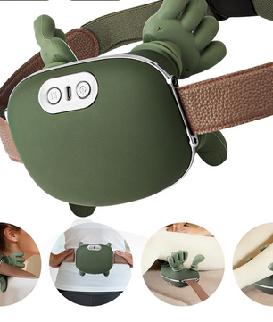 4D Nek- en Schoudermassage – Draadloze Shiatsu Massager met Bionic Kneading