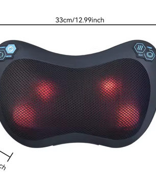 Elektrisch Nekmassage Kussen – Shiatsu Massager met Warmte en Vibratie
