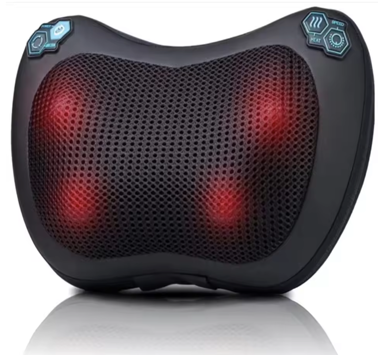Elektrisch Nekmassage Kussen – Shiatsu Massager met Warmte en Vibratie