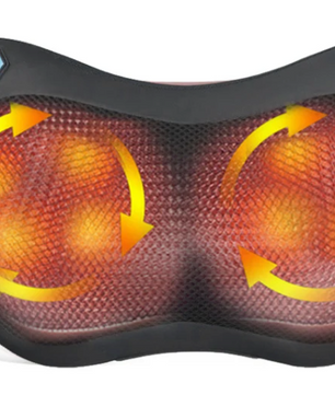 Elektrisch Nekmassage Kussen – Shiatsu Massager met Warmte en Vibratie