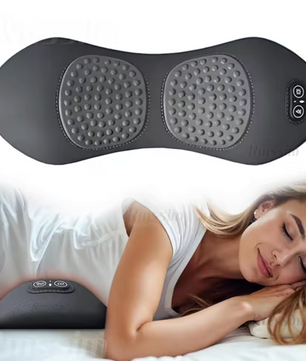 Elektrisch Rug- en Lendekussen – Massage Kussen met Warmte en Vibratie