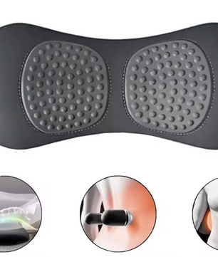 Elektrisch Rug- en Lendekussen – Massage Kussen met Warmte en Vibratie