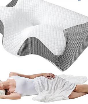 Ergonomisch Nekkussen – Memory Foam Cervical Pillow met Vlindervorm