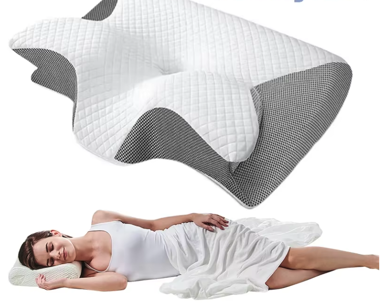 Ergonomisch Nekkussen – Memory Foam Cervical Pillow met Vlindervorm