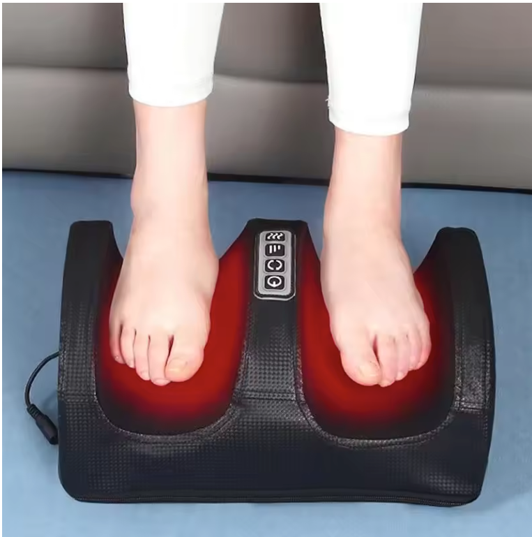 Elektrische Voetmassager – Voetmassage Apparaat met Warmte en Knedende Massage