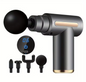 Massage Gun – Draagbare Percussie Massager met LED Display en 4 Opzetstukken