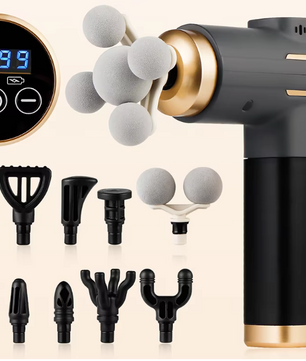 Massage Gun 11-in-1 – Krachtige Percussie Massager met 99 Standen